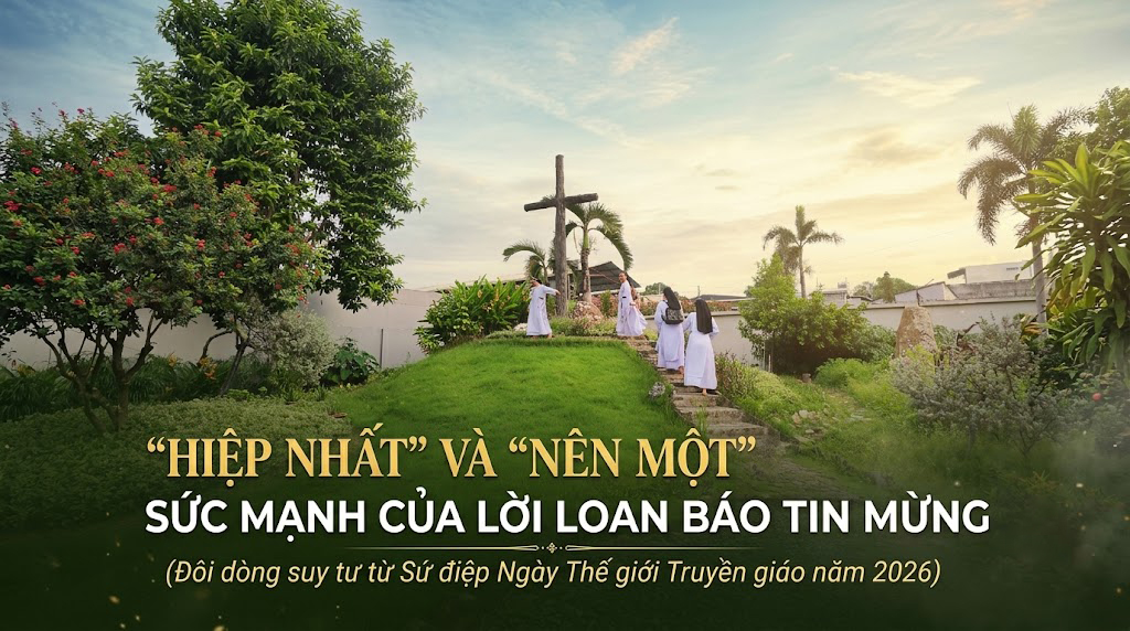 “HIỆP NHẤT” và “NÊN MỘT”:  Sức mạnh của lời loan báo Tin Mừng